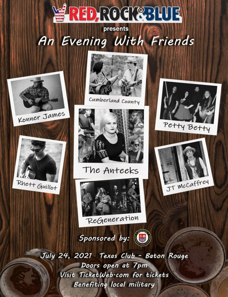 Red Rock & Blue - 7 Performances Benefiting Local Military