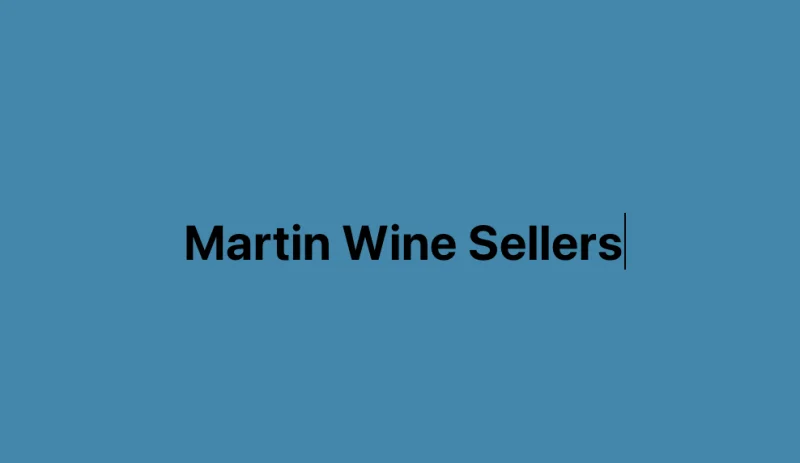 Martin Wine Sellar